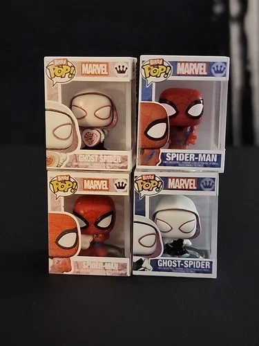 ♾️ Spider-Man Bundle Collection (4 Items) - Valentines Day - Funko Bitty Pop!