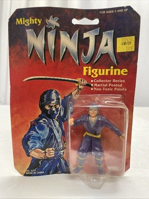 MIGHTY NINJA FIGURINE MINI HASBRO WARRIORS CARDED/ NEW
