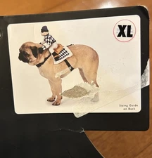 NWT Zack and Zoey Show Jockey Saddle Dog Costume sz XL Big Dog Funny Adjustable 