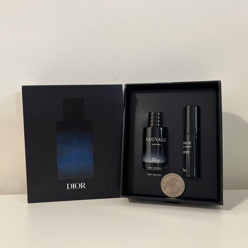 Dior Sauvage Eau Forte Parfum 10ml & Sauvage The Serum 5ml Travel Set - Picture 1 of 5
