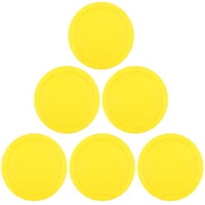 Air Hockey Pucks Full Size Goal Packs Replacement Accessories 6 Pcs 3 1/4 Inch