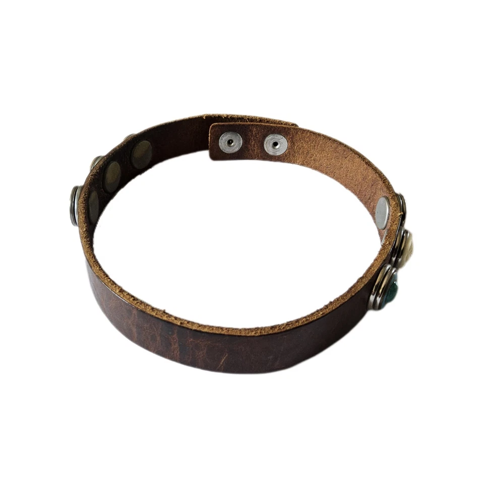 Noosa - Braunes Wickelarmband - 6 Chunks inklusive! - Neuwertig - Bild 2 von 4