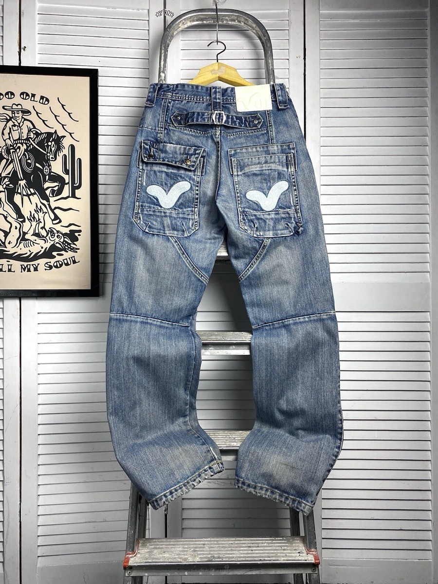 EVISU エビス　ジーンズ 3ポケット　　herringbone Pants EVISU エビス ジーンズ 3ポケット herringbone Pants