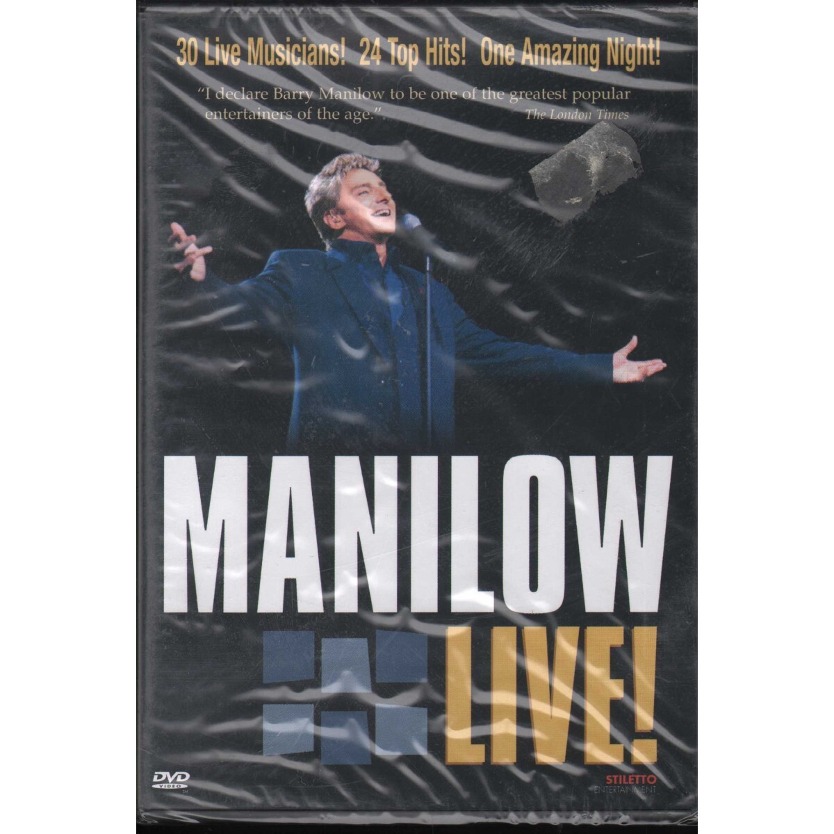 Barry Manilow DVD Manilow Live Mute – 74321804749 Sealed