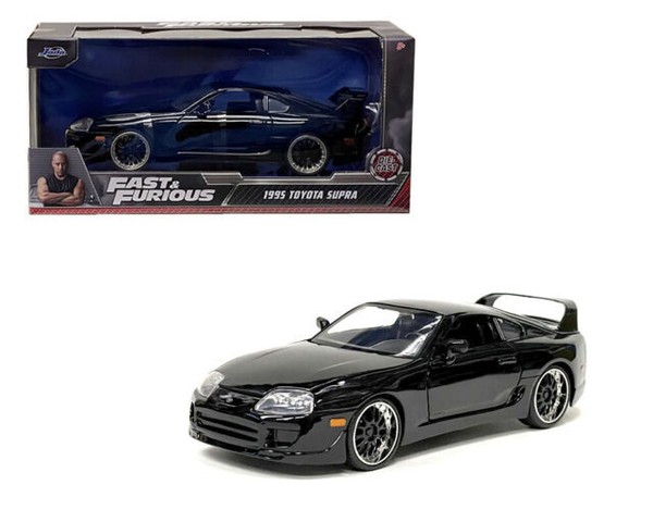 Jada Toys Toyota Supra 1:24 Diecast Car - Black (33380) for sale 