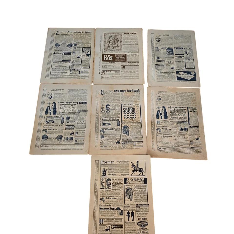 Illustrierte Geschichte De Weltkrieges WWI illustrated war history germany - Image 2 of 4