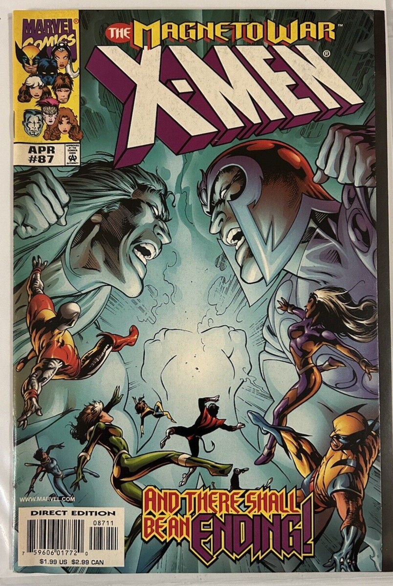 VTG COMIC BOOK MARVEL X-Men #87 MAGNETO WAR APRIL 1999 | eBay