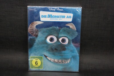 NEW Monsters, Inc DIE MONSTER AG (Blu-ray, 2-Disc, 2011) German Import Steelbook