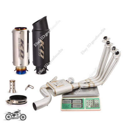 For Honda CB650F CB650R CBR650 CBR650F 2014-2023 Exhaust Muffler Front Link Pipe