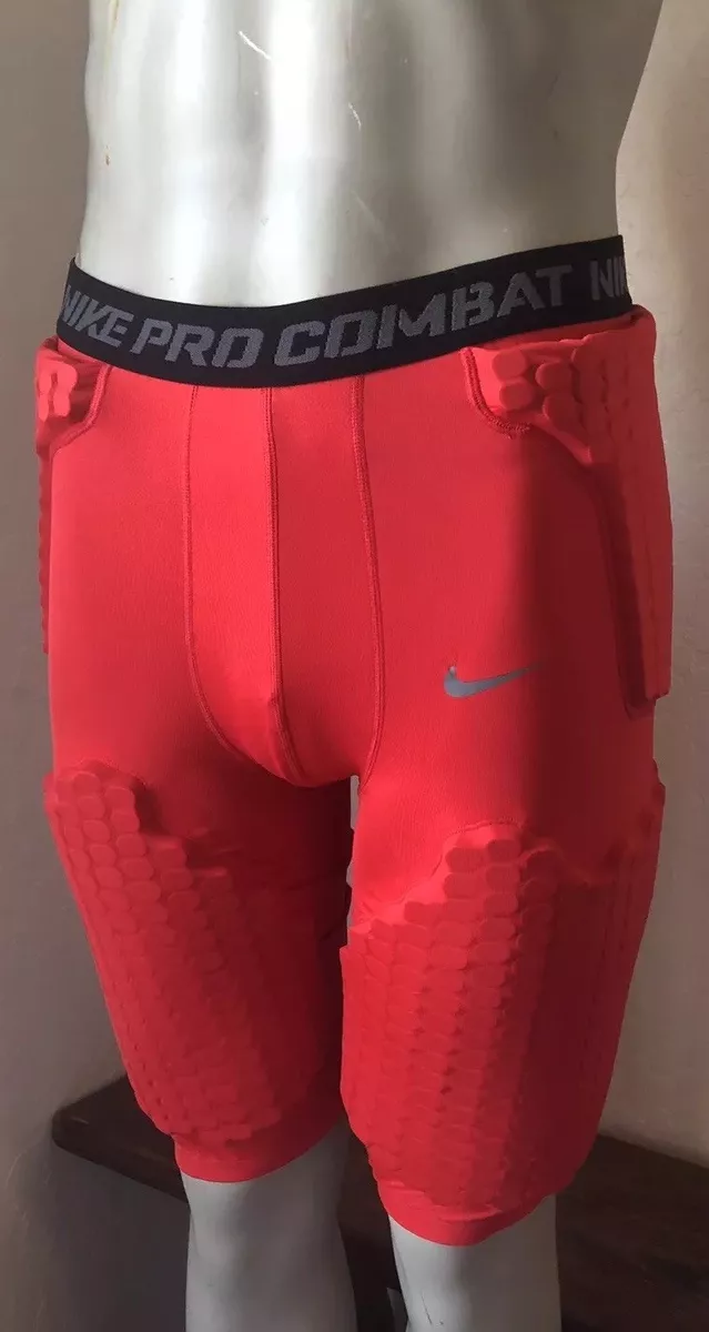 Nike Pro Combat Mens Padded Compression Shorts Red XXXL 3XL FAST FREE  SHIPPING