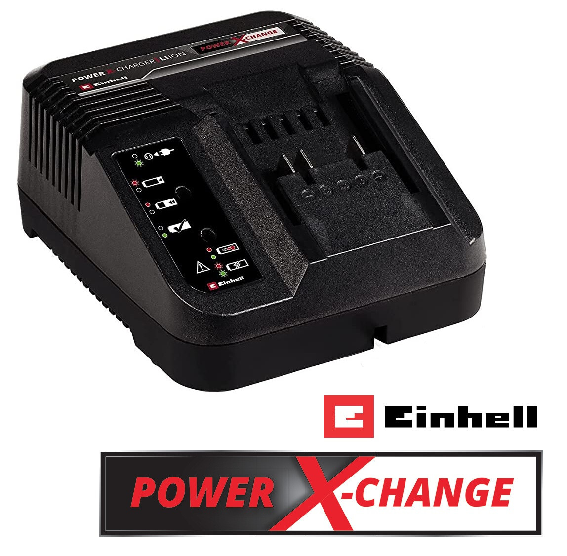 CARICABATTERIA CARICABATTERIE RAPIDO EINHELL POWER X-CHANGE PXC 18V LI-ION LITIO