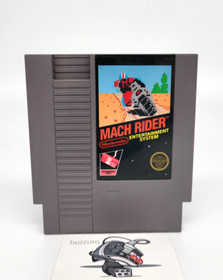 Mach Rider - Nintendo NES - Hangtab 4th Print - USA - Near Mint