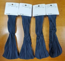 4 Pack: Scunci Ali Fedotowsky Twisted Textured Headbands *Navy* (6653)-R9P4a