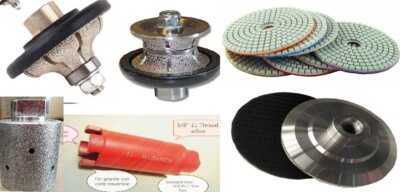 3/4'' Ogee Full Bullnose 65 granite concrete core bit polish drum marble buffer
