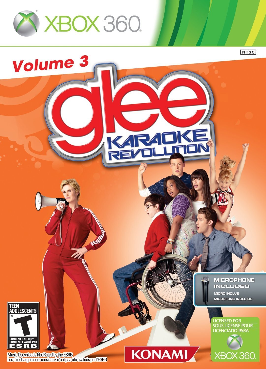 Karaoke Revolution Glee: Volume 3 Bundle -Xbox 360 Xbox 360 (Microsoft Xbox 360)