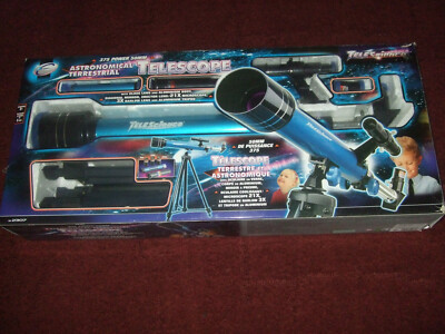 Astronomical terrestrial Telescope 375 Power 50mm Leistungsstark OVP