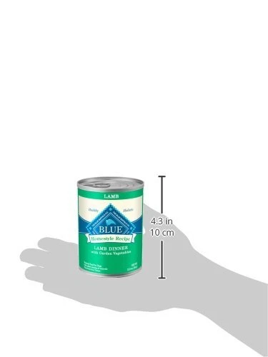 AZUL Receta Estilo Hogar Cordero Comida Húmeda para Perros Paquete de 12.5 Onzas de 12 Latas Foto 3 de 4