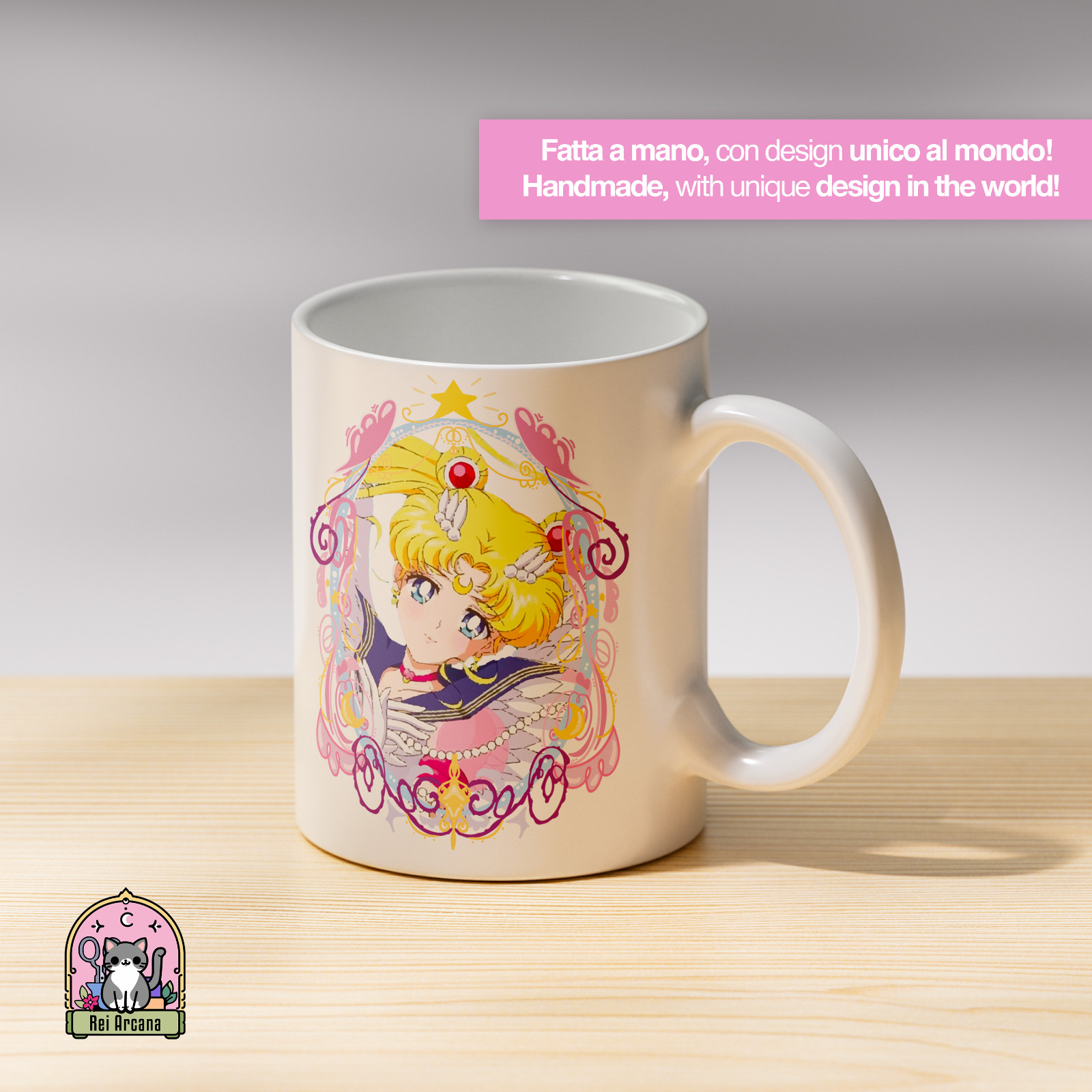 Tazza Sailor Moon - Anime Manga Idea regalo Natale