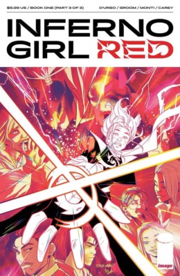 INFERNO GIRL RED BOOK ONE #3 - Durso MV Variant - NM