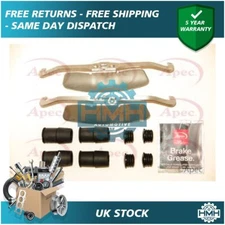 Fits VW Scirocco Golf Audi TT 2.0 3.2 Brake Pads Fitting Kit Front Poppy