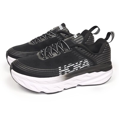 Size 6 - Hoka One One HOKA Bondi 6 Triple Black W for sale online