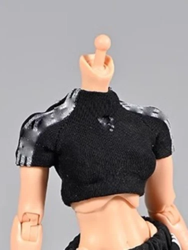 Maßstab 1/12 T-Shirt Oberteil weites Bein Hose für 6" weibliche Romankey Actionfigur - Bild 8 von 20