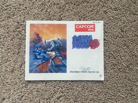 Mega Man 3 (Nintendo NES, 1990) CART + MANUAL, TESTED, Free Shipping