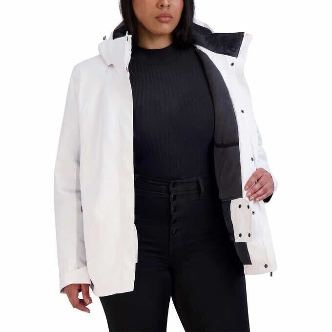 NWT Gerry Women's Snow Jacket Ski Parka Winter Coat White Size XS