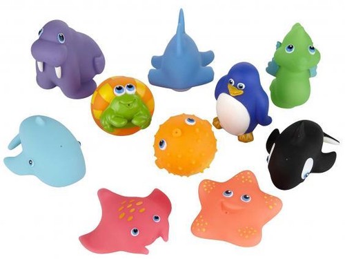sea creature bath toys