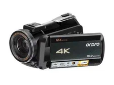 4K UHD Optical Zoom DV Camcorder with High-Resolution Video Recording
