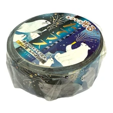 Japanese style Washi masking TAPE worldcraft polar bear seal sparkly Japan cute