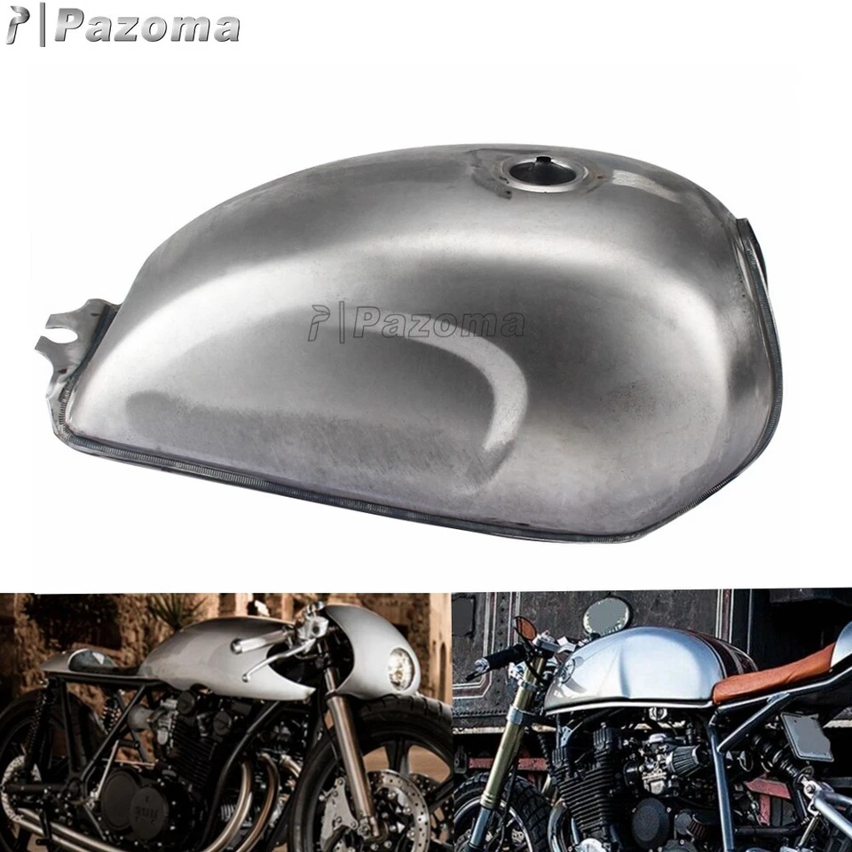 Tanque de combustible de gasolina retro Café Racer para CF-Moto CF150T/250T CF500/625 ZFORCE 1000/800 Foto 2 de 4
