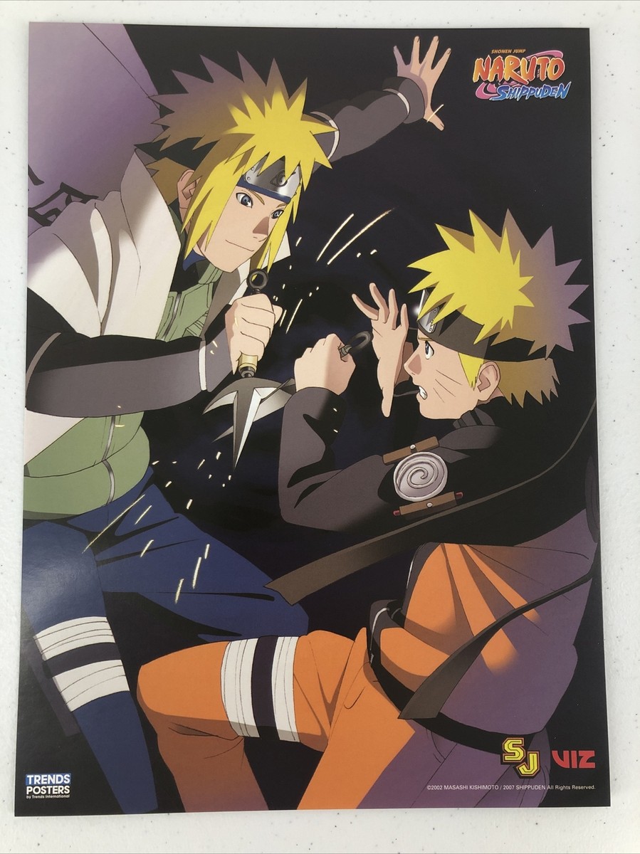 Minato Namikaze vs Naruto - Shonen Jump Naruto Shippuden Mini