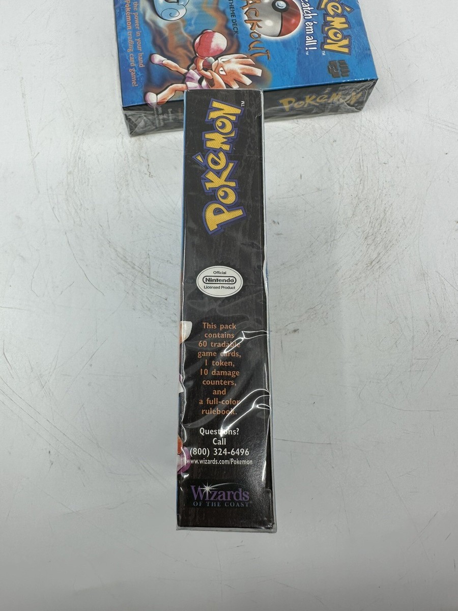 Pokemon Trading Card Game Blackout Theme Deck Sealed Rare Find | eBay