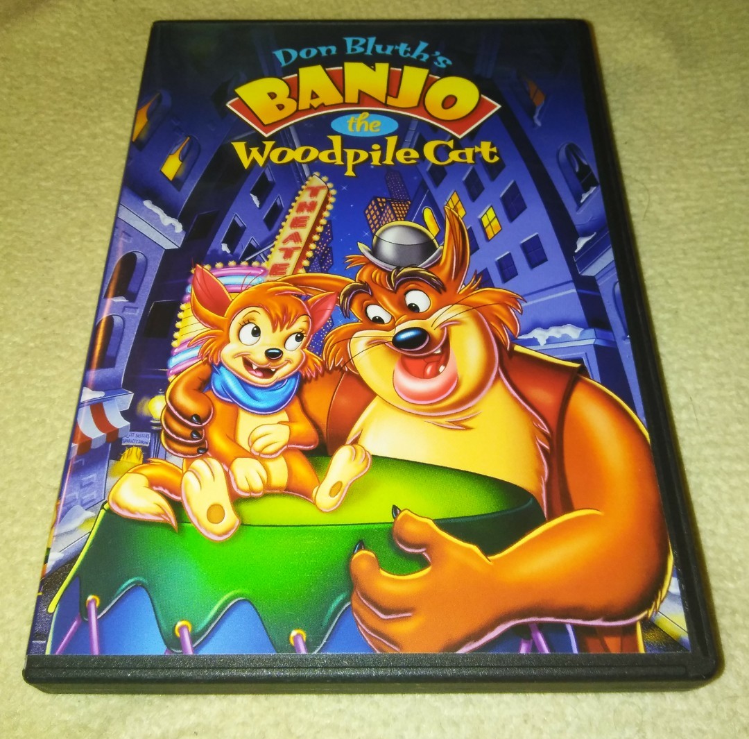 Don Bluth's BANJO The WOODPILE CAT (1979) Scatman Crothers *RARE oop eBay