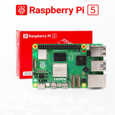 Raspberry Pi 5 4gb 8gb Ram Board 2.4GHz quad-core 64-bit Wifi Bluetooth