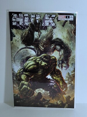 HULK #1 ALAN QUAH TRADE DRESS VARIANT MARVEL COMICS 2021 DONNY CATES NM