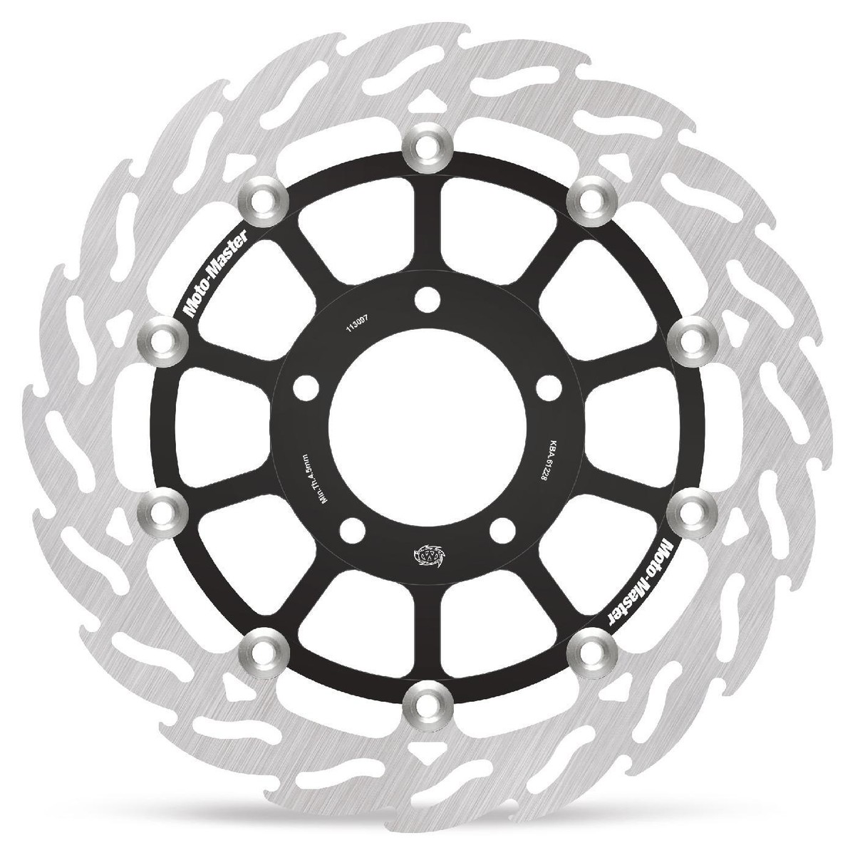 Moto Master Front Brake Disc Flame For Triumph Speed Triple 1050