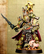 Space Marine Heroes Death Guard Champion Plague Chaos Warhammer 40K Gangrus