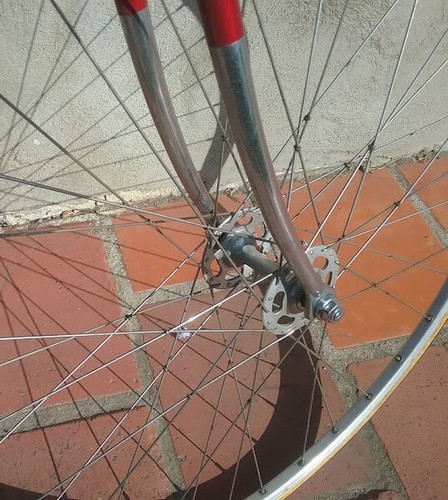 Raleigh Professional Track Bike - 1972 - Campagnolo track group - 23" - Picture 11 of 23