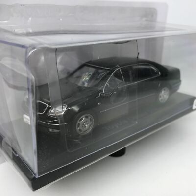 Toyota Celsior 2001 Black 1/43 Scale Box Mini Car Display Diecast Vol 143