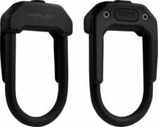 Hiplok DX Wearable Hardened Steel Shackle U-Lock 14mm Black