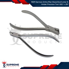RDM German Long Handle Distal End Cutter & Holder Precision Ortho Plier