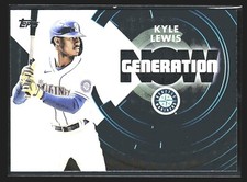 2022 Topps #GN-50 Kyle Lewis Generation Now Seattle Mariners