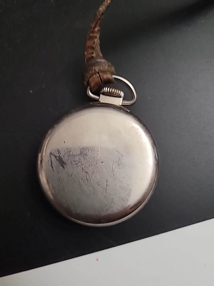 Vintage Westclox Scotty Pocket Watch Silver Working Condition USA 1950s - Image 3 of 3