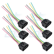 6 Pack Ignition Coil Connector Harness Plug Wiring For VW Jetta Golf GTI Rabbit