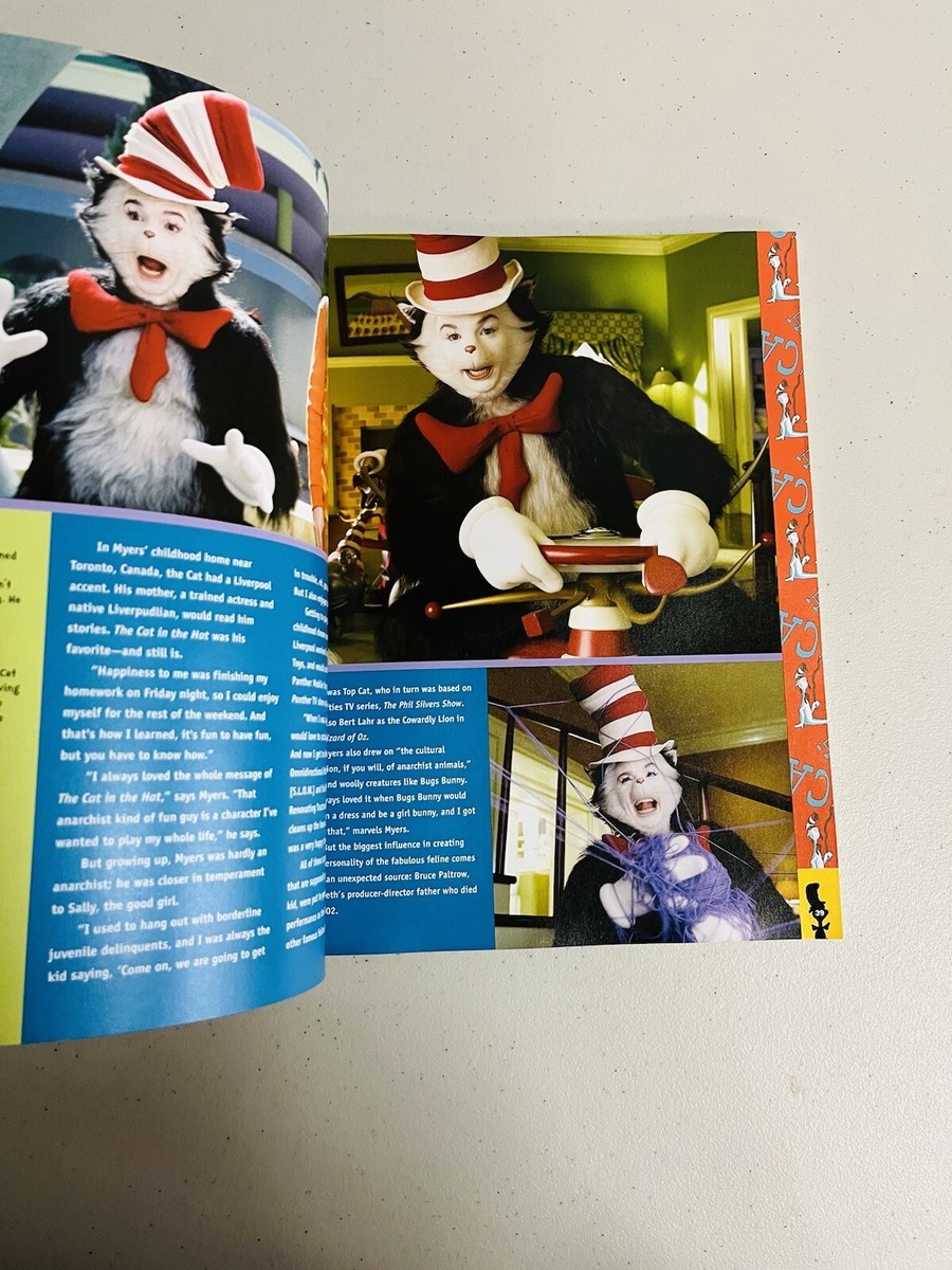 Seuss The Cat In The Hat Official Behind The Scenes Guide Magazine 127  Pages