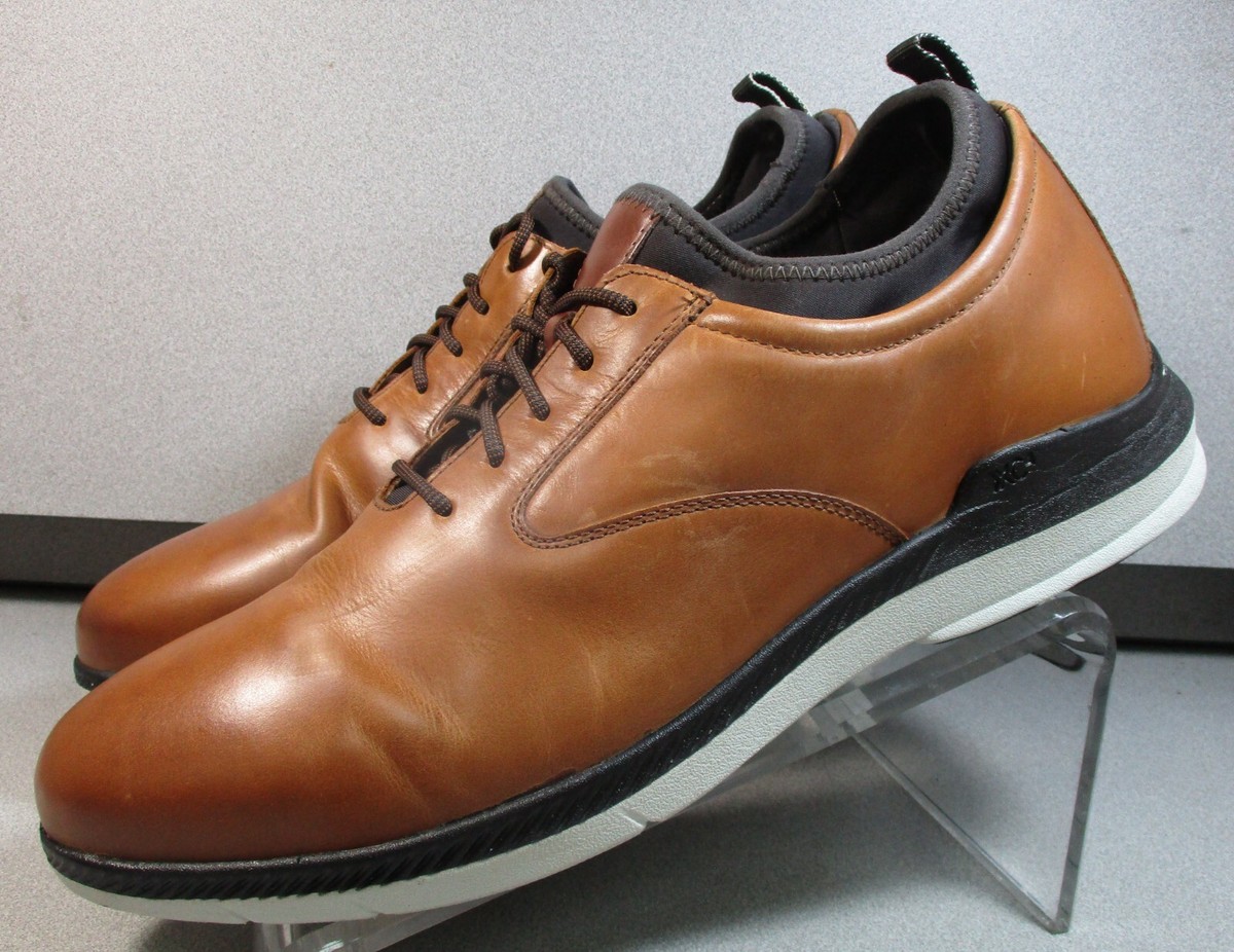 202752 MS50 XC4 LANCER PLAIN TOE MEN'S SHOES 12 M COGNAC LEATHER JOHNSTON  MURPHY