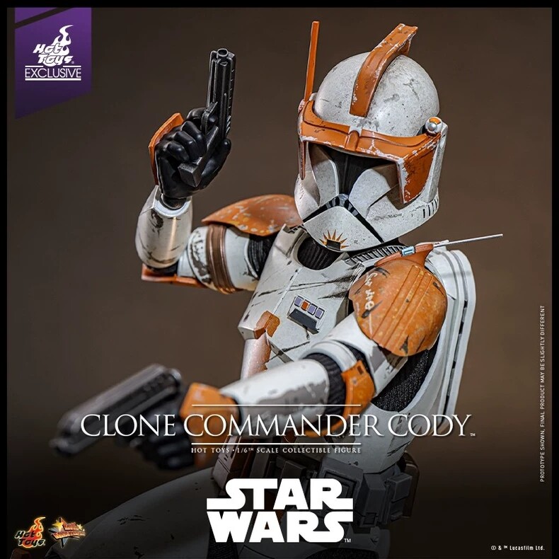 New Hot Toys MMS796 STAR WARS CLONE COMMANDER CODY 1/6 Action