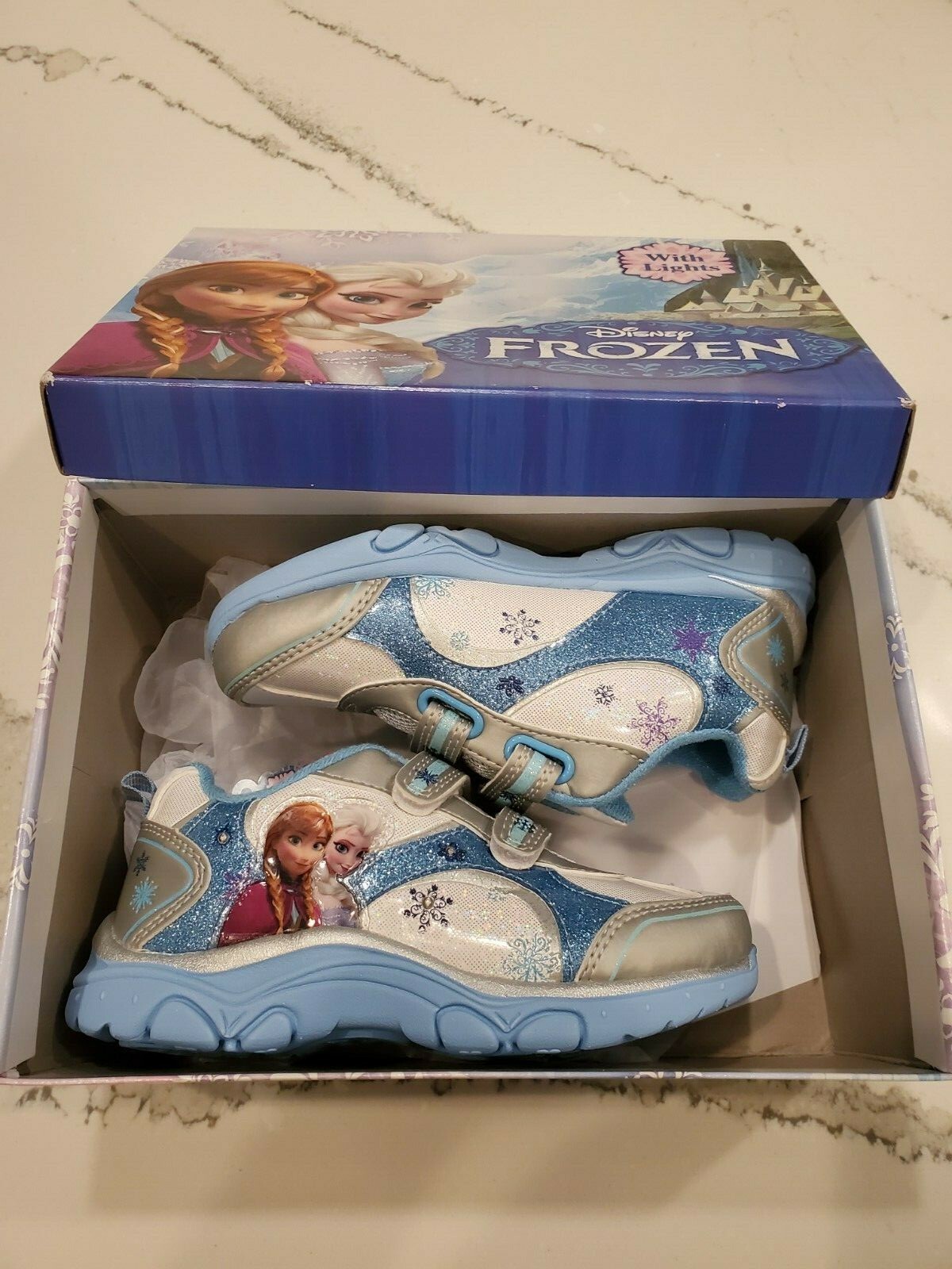 ! Size 11 - New In Box - Anna & Elsa